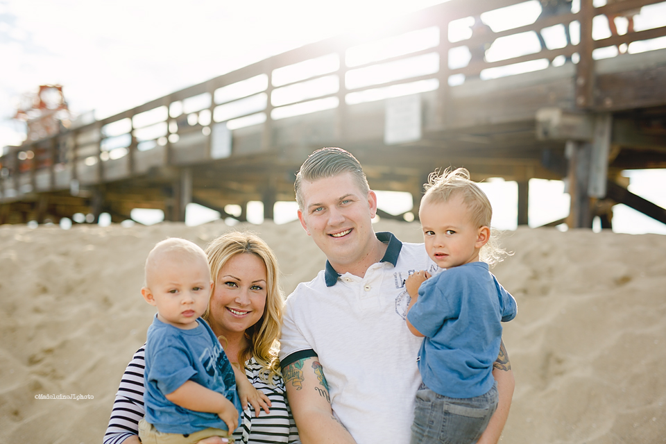 Balboa Pier family beach session | Orange County family photographer